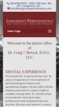 Mobile Screenshot of longmontperiodontics.com